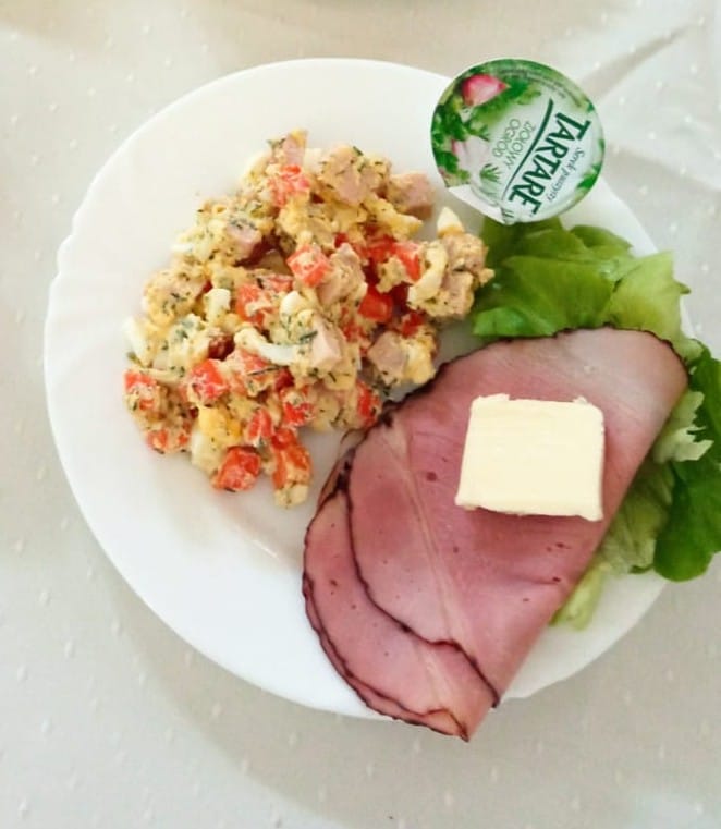 Przykładowe zdjęcie posiłku w ramach programu Zdrowy posiłek