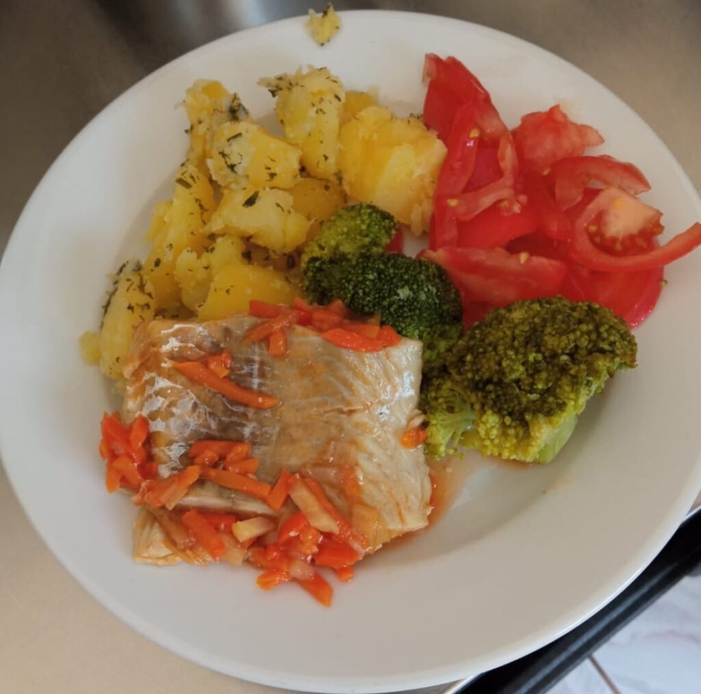 Przykładowe zdjęcie posiłku w ramach programu Zdrowy posiłek